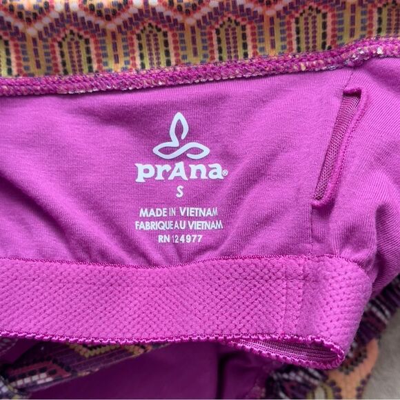 Prana Quinn Ibiza Raspberry Rainbow Halter Strap Athleisure Dress SMALL - Picture 15 of 15